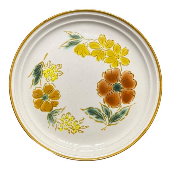 Vintage Floral Dinner‎ Plate Imperial Stoneware MOUNTAIN SONG Replacement Japan - Picture 1 of 7